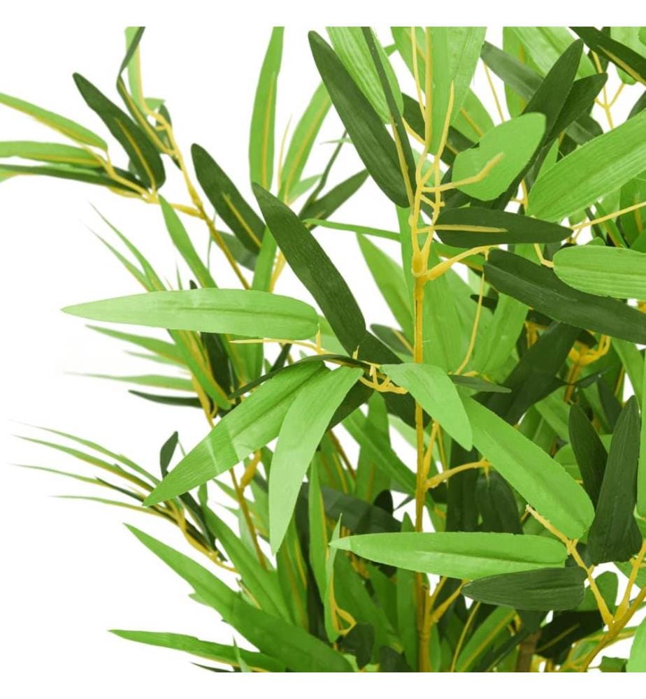 Bambou artificiel 500 feuilles 80 cm vert