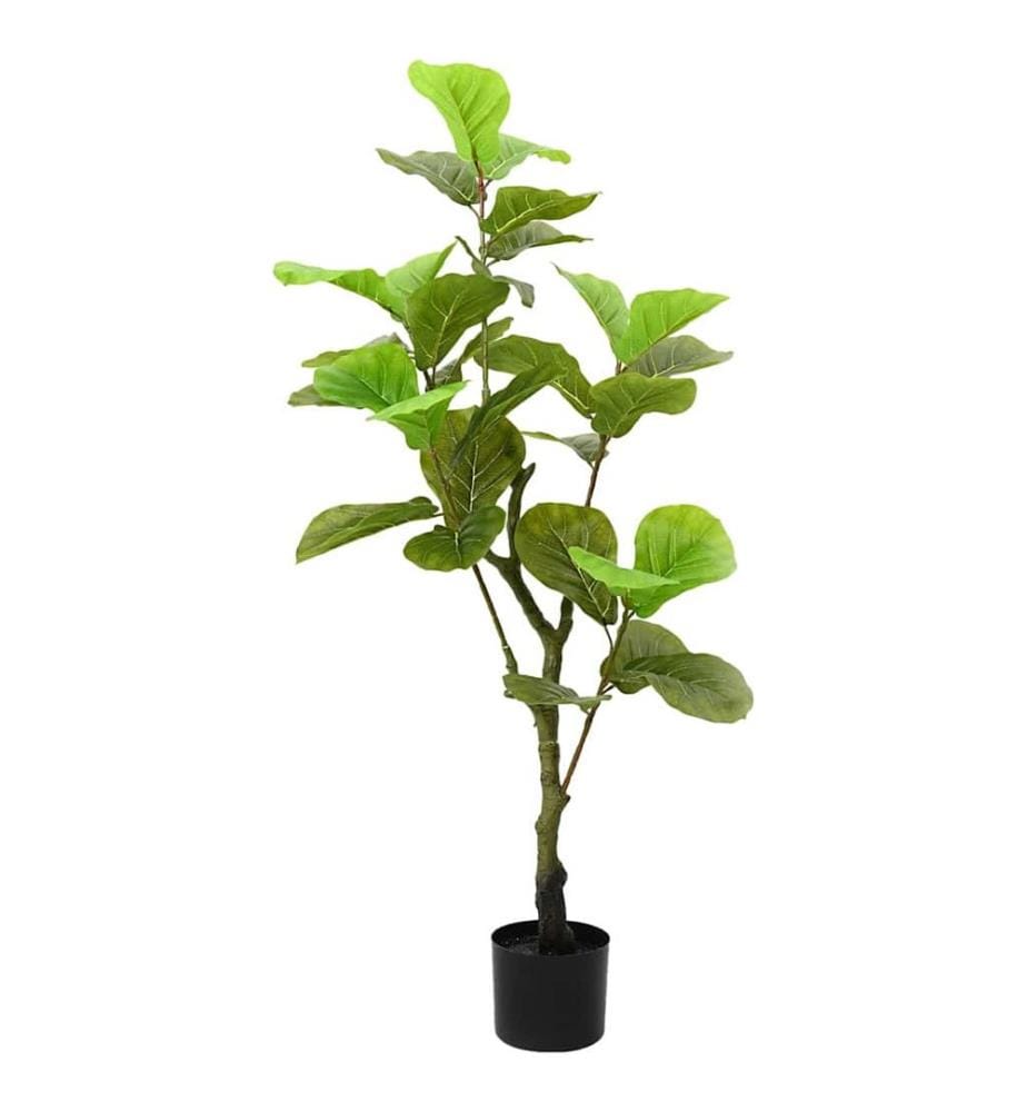 Ficus artificiel 30 feuilles 125 cm vert