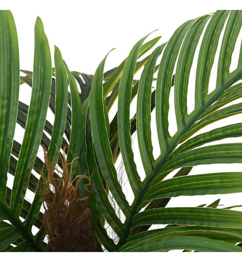 Palmier artificiel 6 feuilles 100 cm vert