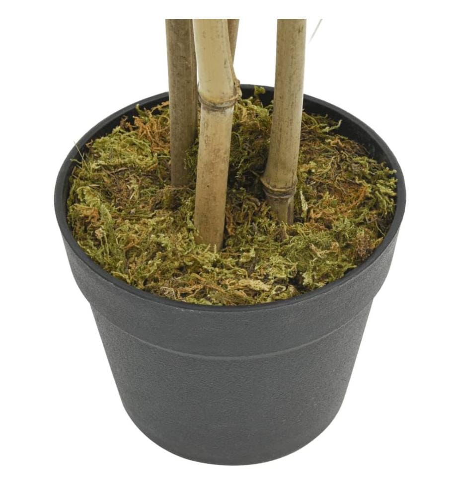 Bambou artificiel 552 feuilles 120 cm vert