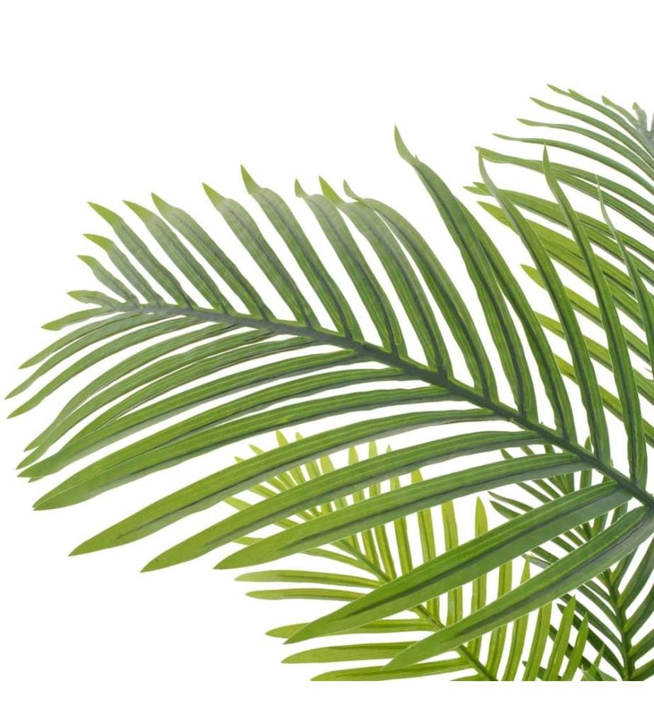 Plante artificielle avec pot Palmier Vert 120 cm