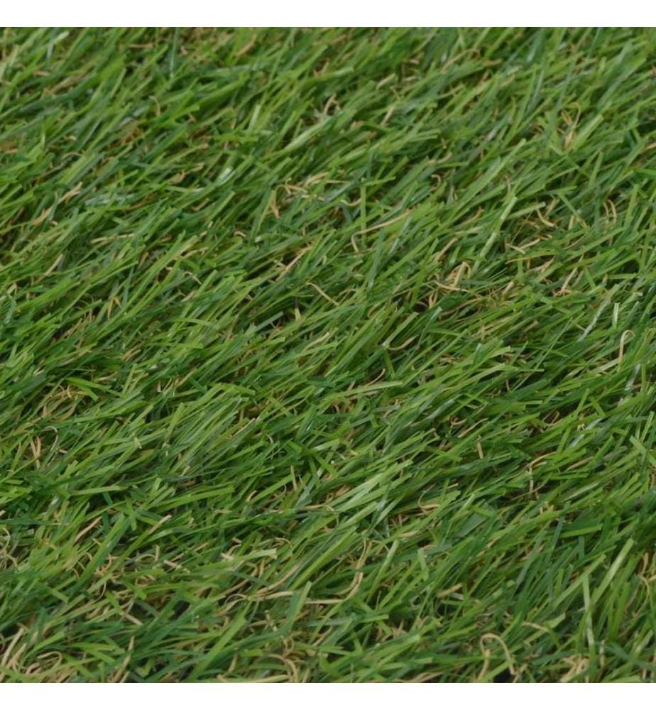 Gazon artificiel 1 x 8 m / 20-25 mm Vert