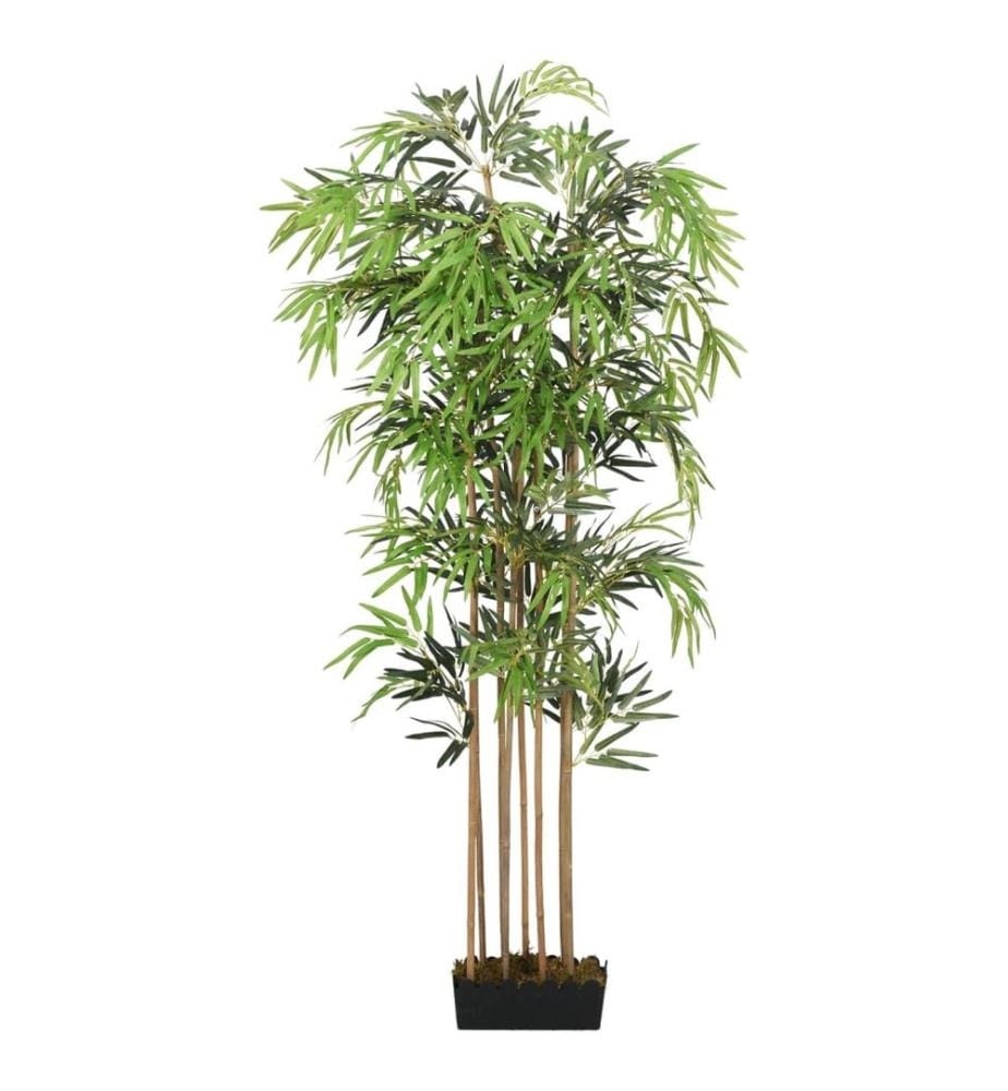 Bambou artificiel 1605 feuilles 180 cm vert
