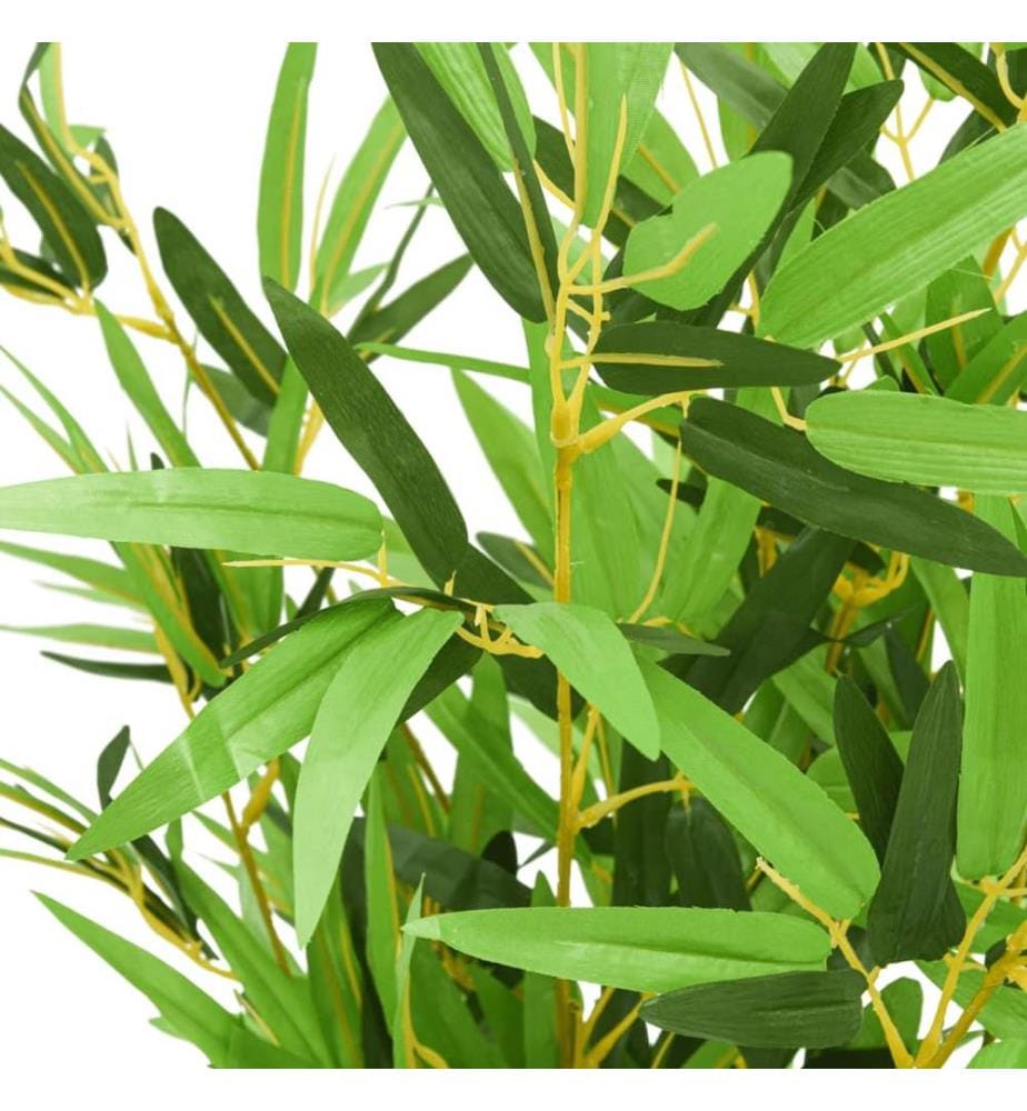 Bambou artificiel 552 feuilles 120 cm vert