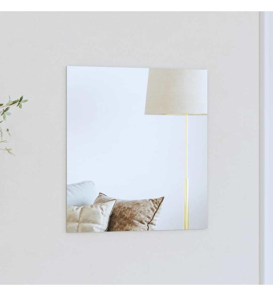 Miroir mural Carré 40 x 40 cm verre trempé