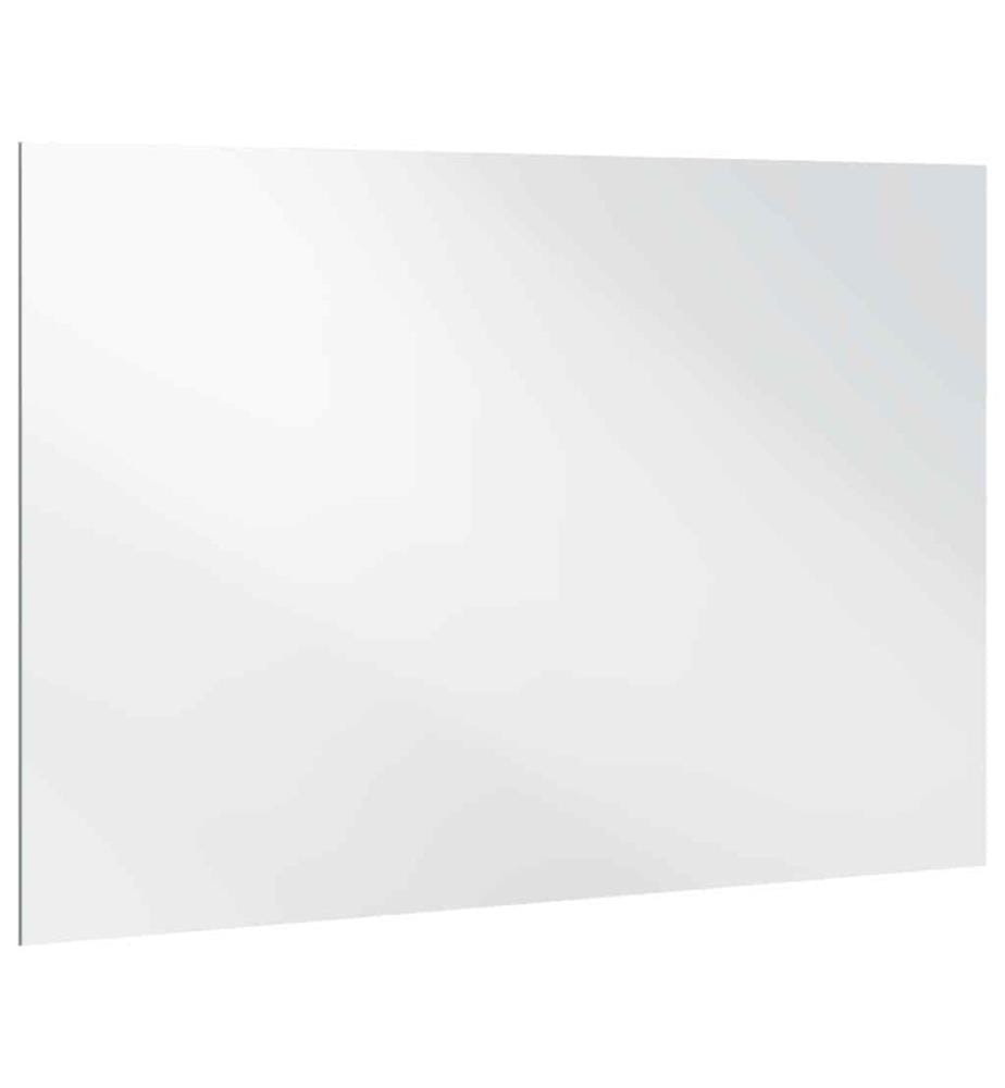 Miroir mural Rectangulaire 60 x 40 cm verre trempé