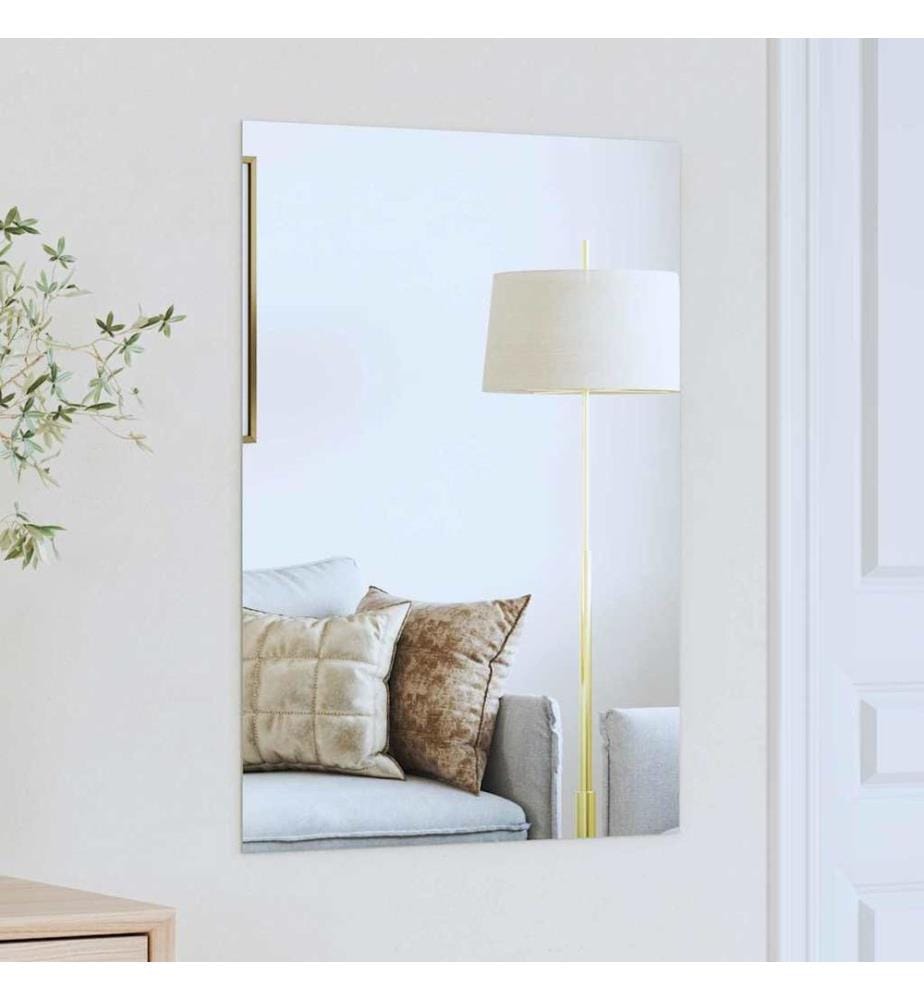 Wall mirror Rectangular 70 x 50 cm tempered glass
