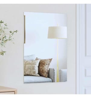 Wandspiegel Rechtwinklig 70 x 50 cm Gehärtetes Glas