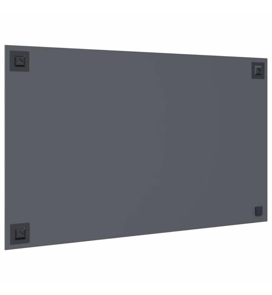 Wall mirror Rectangular 100 x 60 cm tempered glass