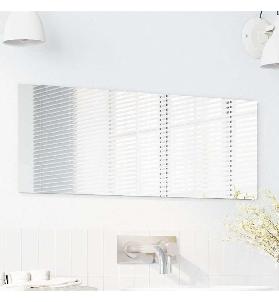 Wall mirror Rectangular 30 x 80 cm tempered glass
