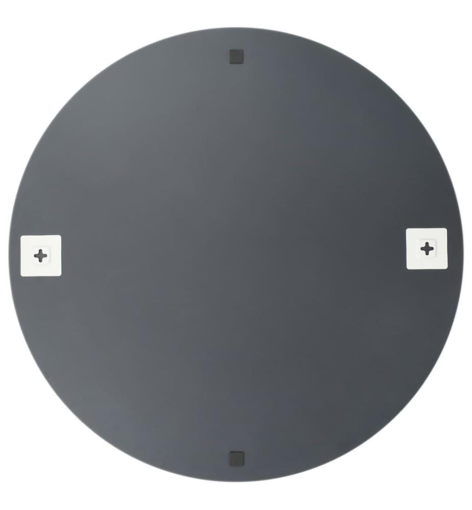 Wandspiegel 2 Stk. 50 cm Rund Glas