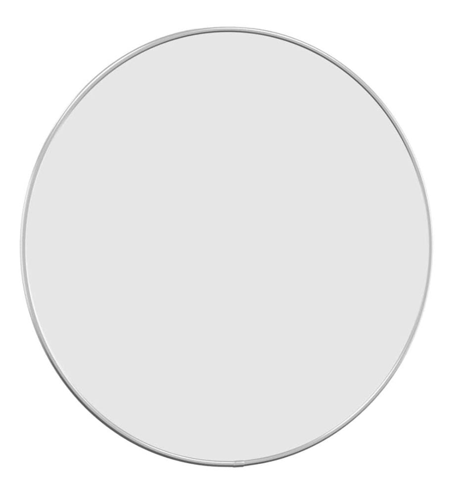 Wandspiegel Silbern Ø 50 cm Rund