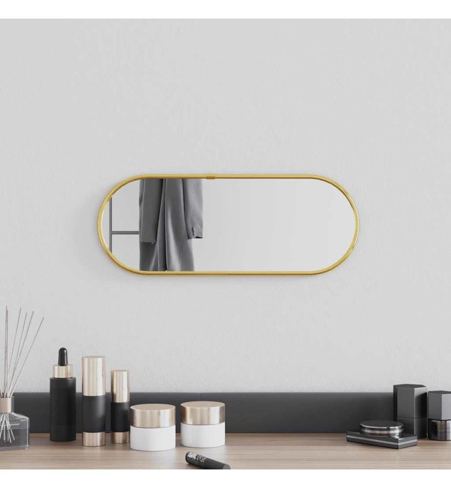 Wandspiegel Golden 40x15 cm Oval