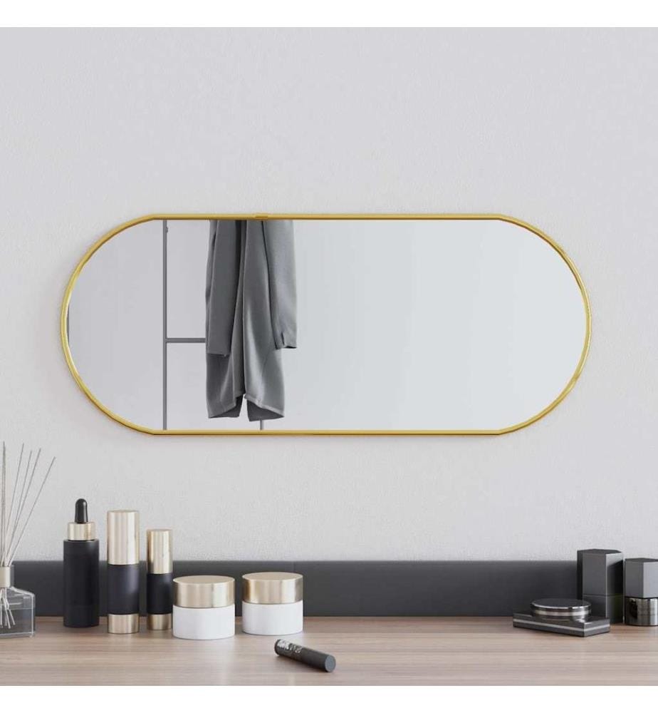 Wandspiegel Golden 60x25 cm Oval