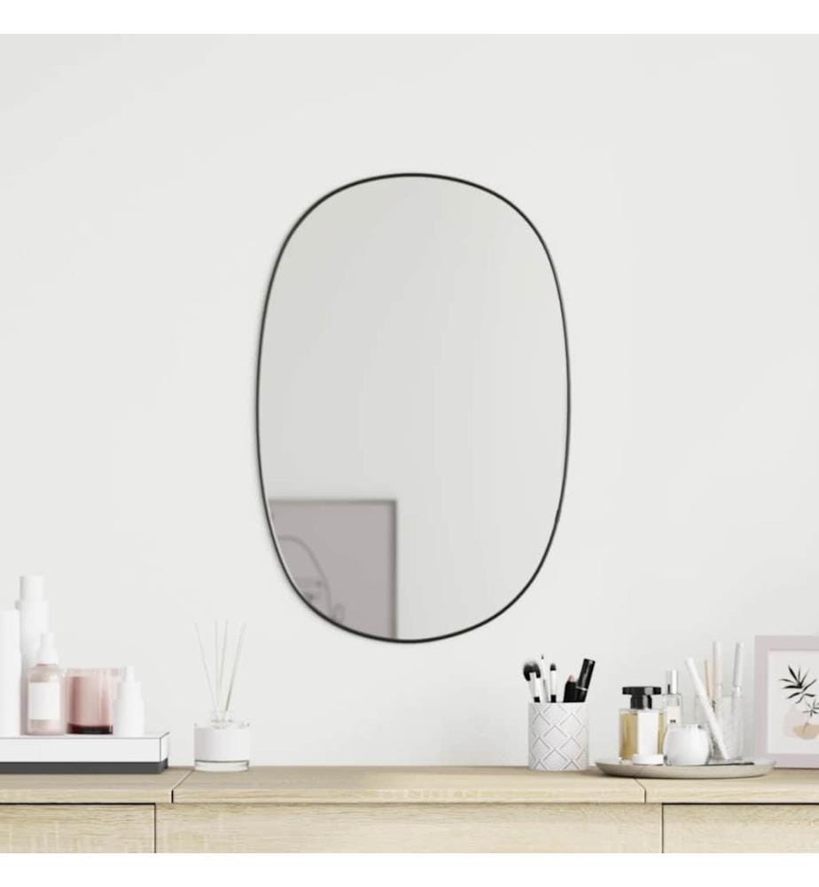 Miroir mural Noir 60x40 cm