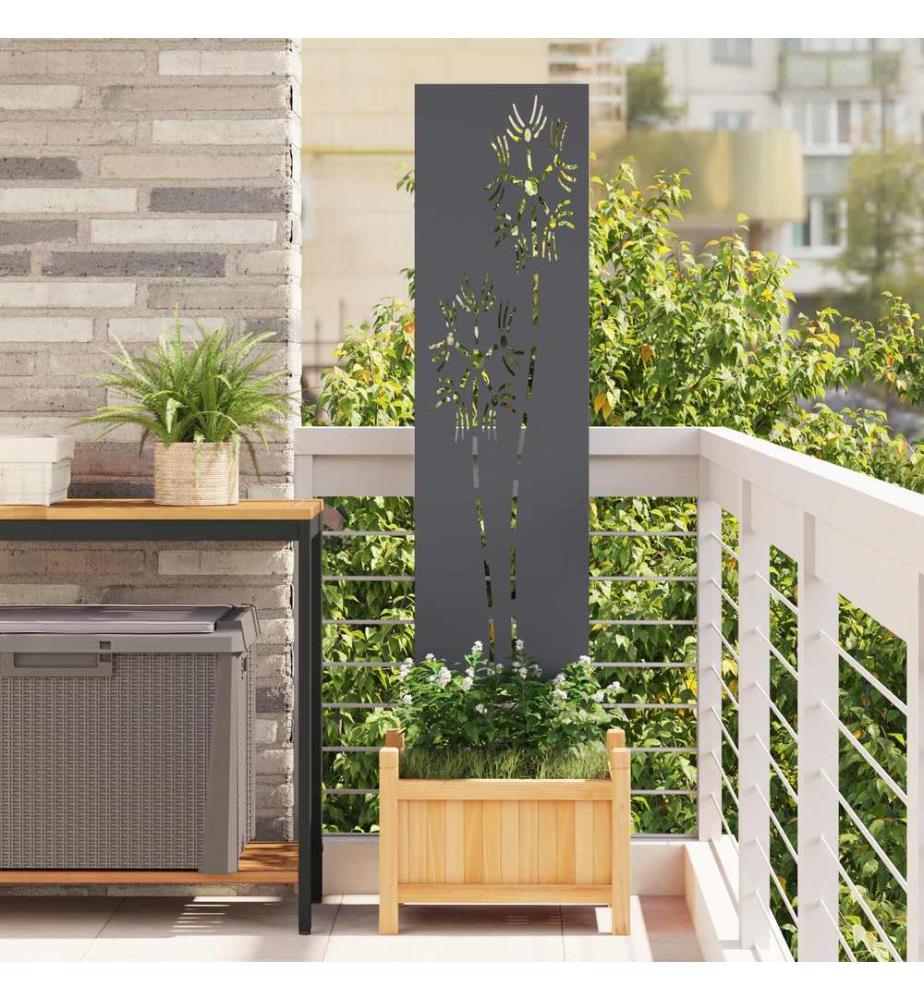 Garden privacy screen Anthracite 32 x 140 cm