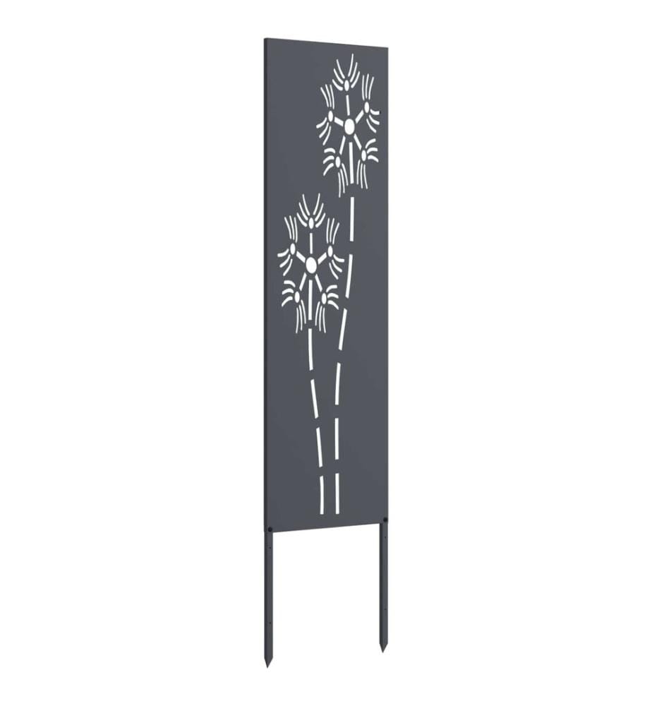 Garden privacy screen Anthracite 32 x 140 cm