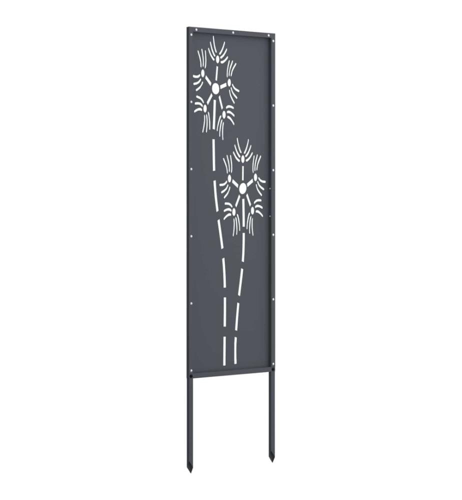 Garden privacy screen Anthracite 32 x 140 cm