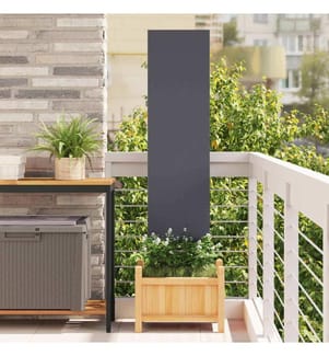 Écran de confidentialité de jardin Anthracite 32 x 140 cm