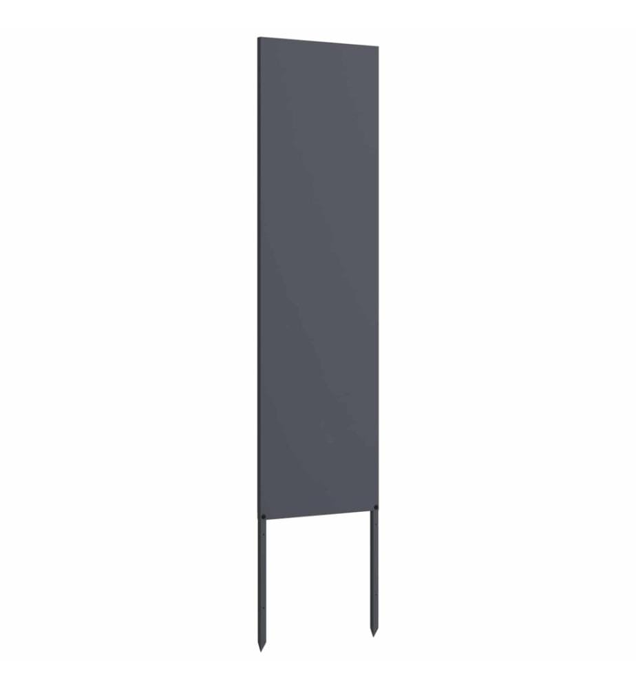 Garten Sichtschutz-Leinwand Anthrazit 32 x 140 cm