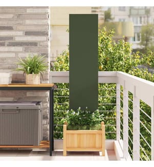 Écran de confidentialité de jardin Vert olive 32 x 140 cm