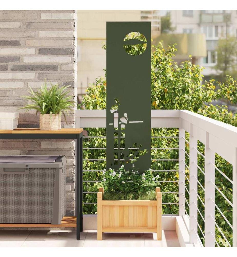 Écran de confidentialité de jardin Vert olive 32 x 140 cm