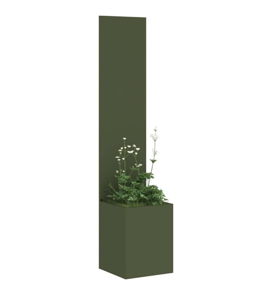 Écran de confidentialité de jardin Vert olive 32 x 150 cm