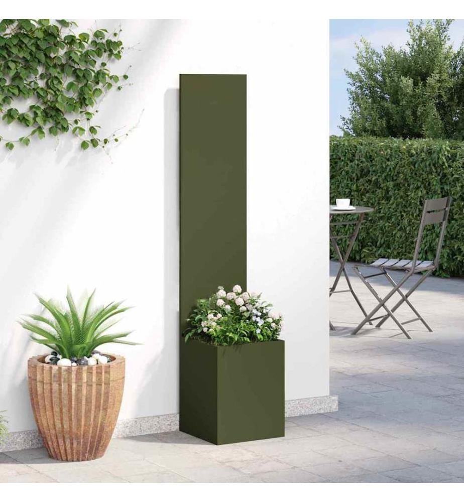 Écran de confidentialité de jardin Vert olive 32 x 150 cm