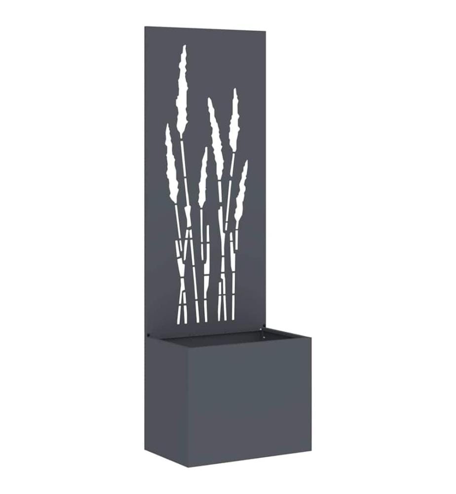 Garten Sichtschutz-Leinwand Anthrazit 50 x 150 cm