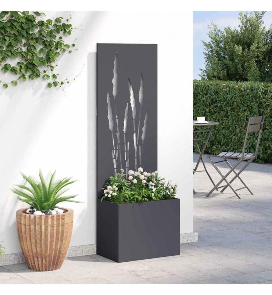 Garten Sichtschutz-Leinwand Anthrazit 50 x 150 cm
