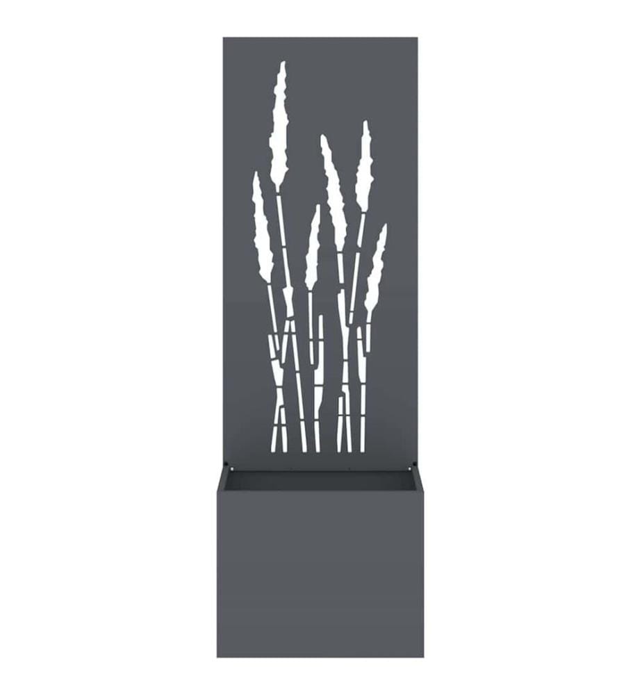 Garten Sichtschutz-Leinwand Anthrazit 50 x 150 cm