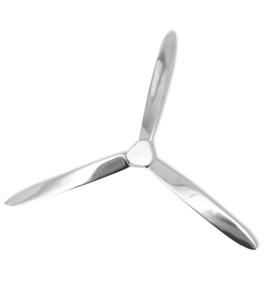 Hélice murale Aluminium Argenté 70 cm