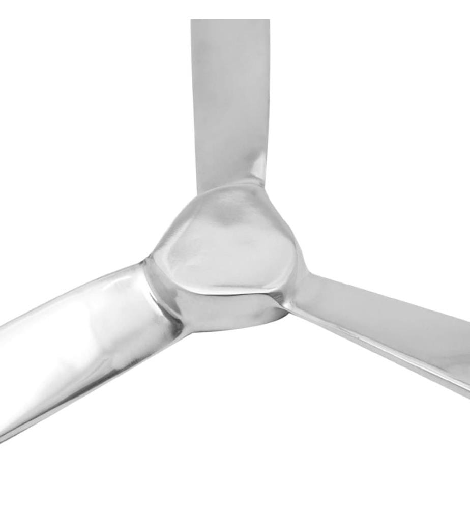 Hélice murale Aluminium Argenté 70 cm