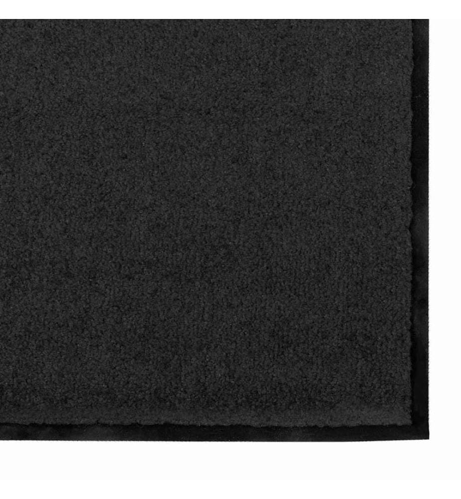 Fussmatte Sonstiges Schwarz 120 x 250 cm Polyamid und PVC