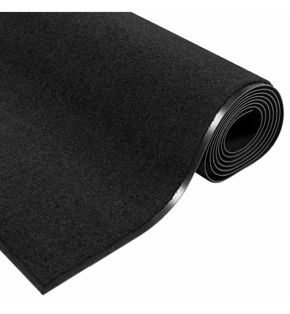 Fussmatte Sonstiges Schwarz 120 x 250 cm Polyamid und PVC