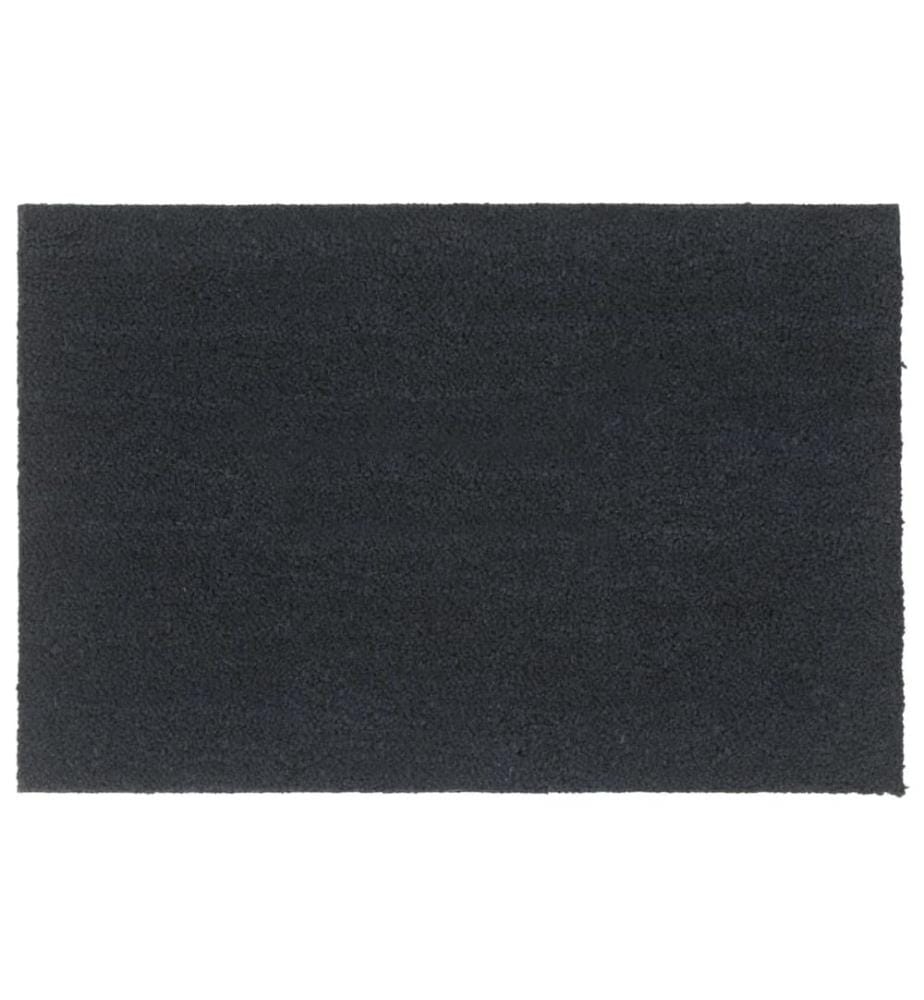 Doormat Dark Grey 60x90 cm Tufted Coconut Fibre