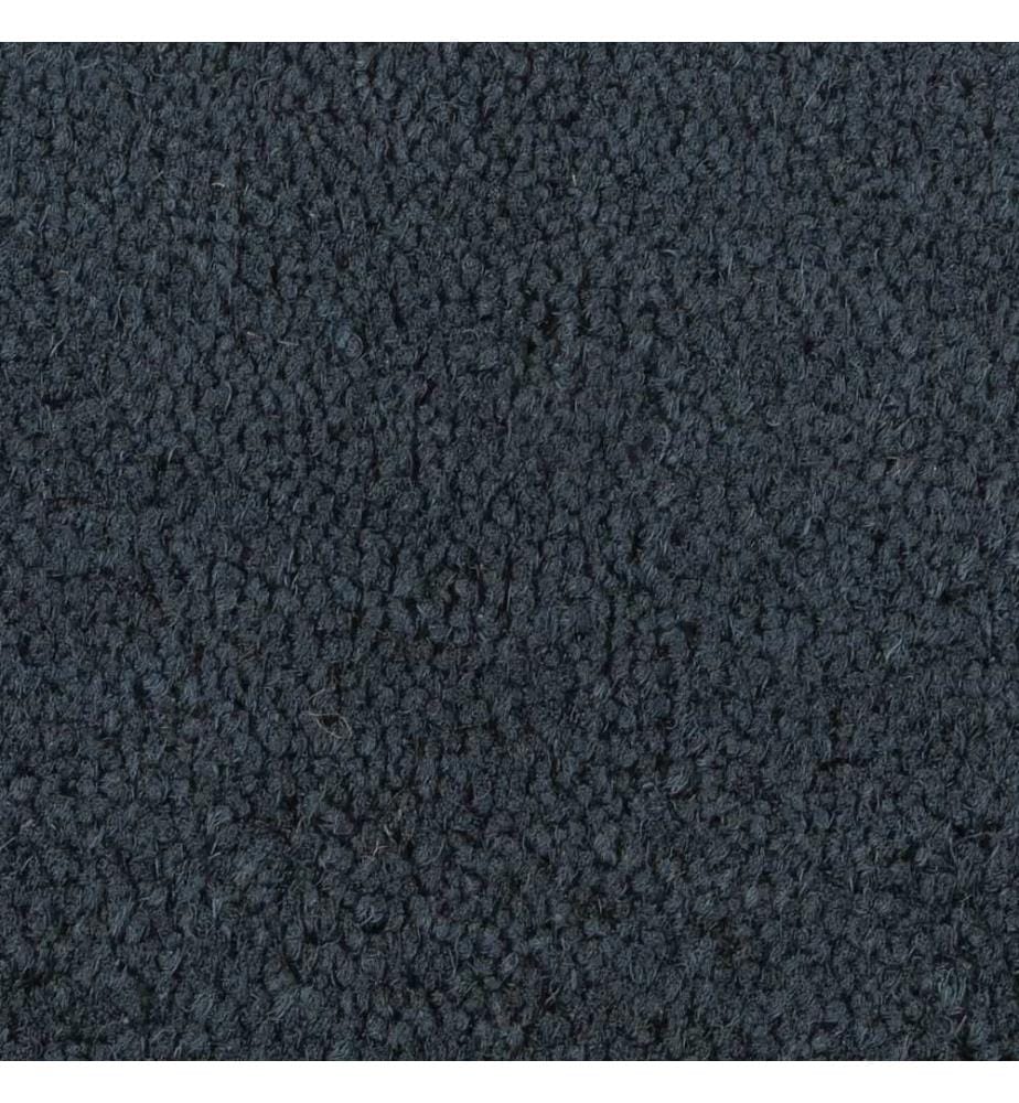 Doormat Dark Grey 60x90 cm Tufted Coconut Fibre