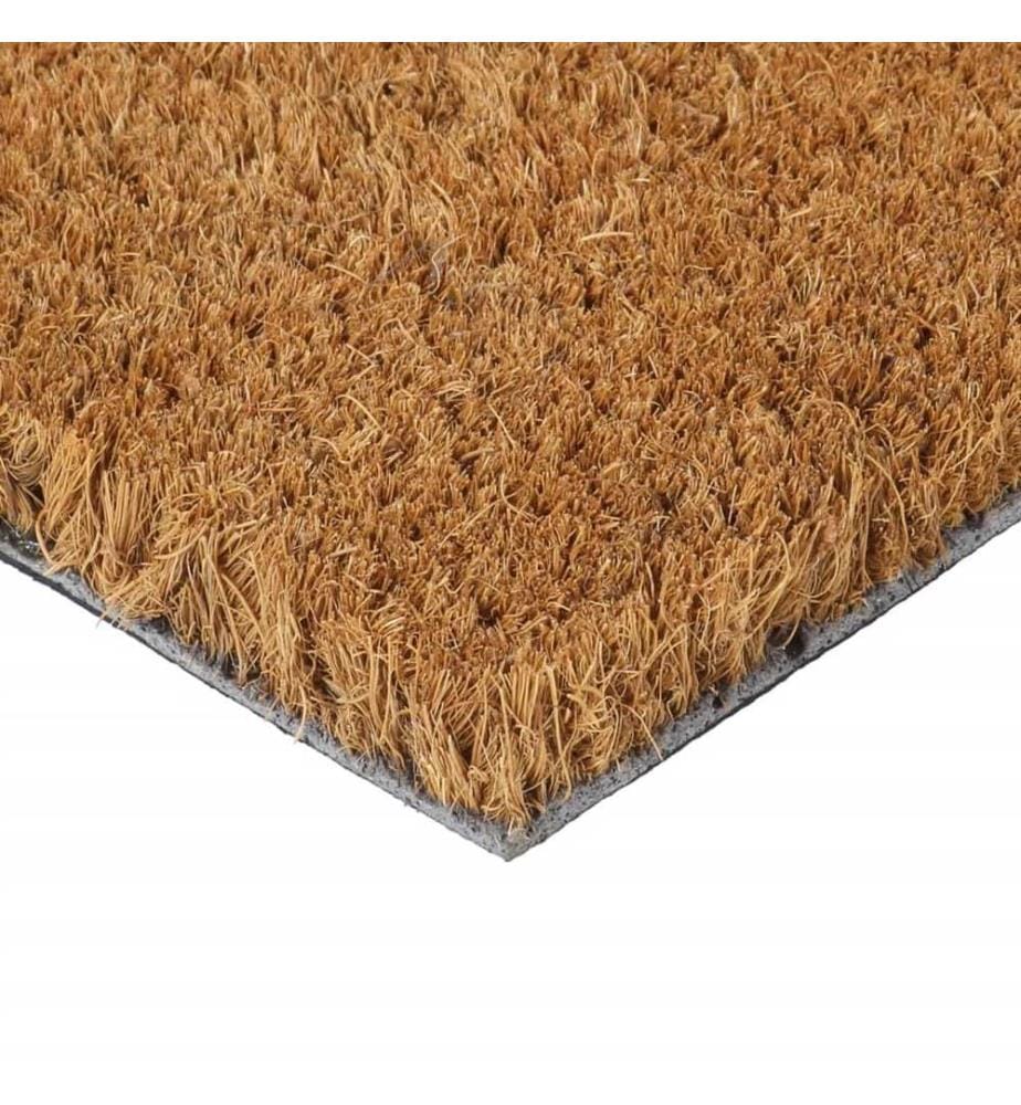 Doormat Natural 40x60 cm Tufted Coconut Fibre