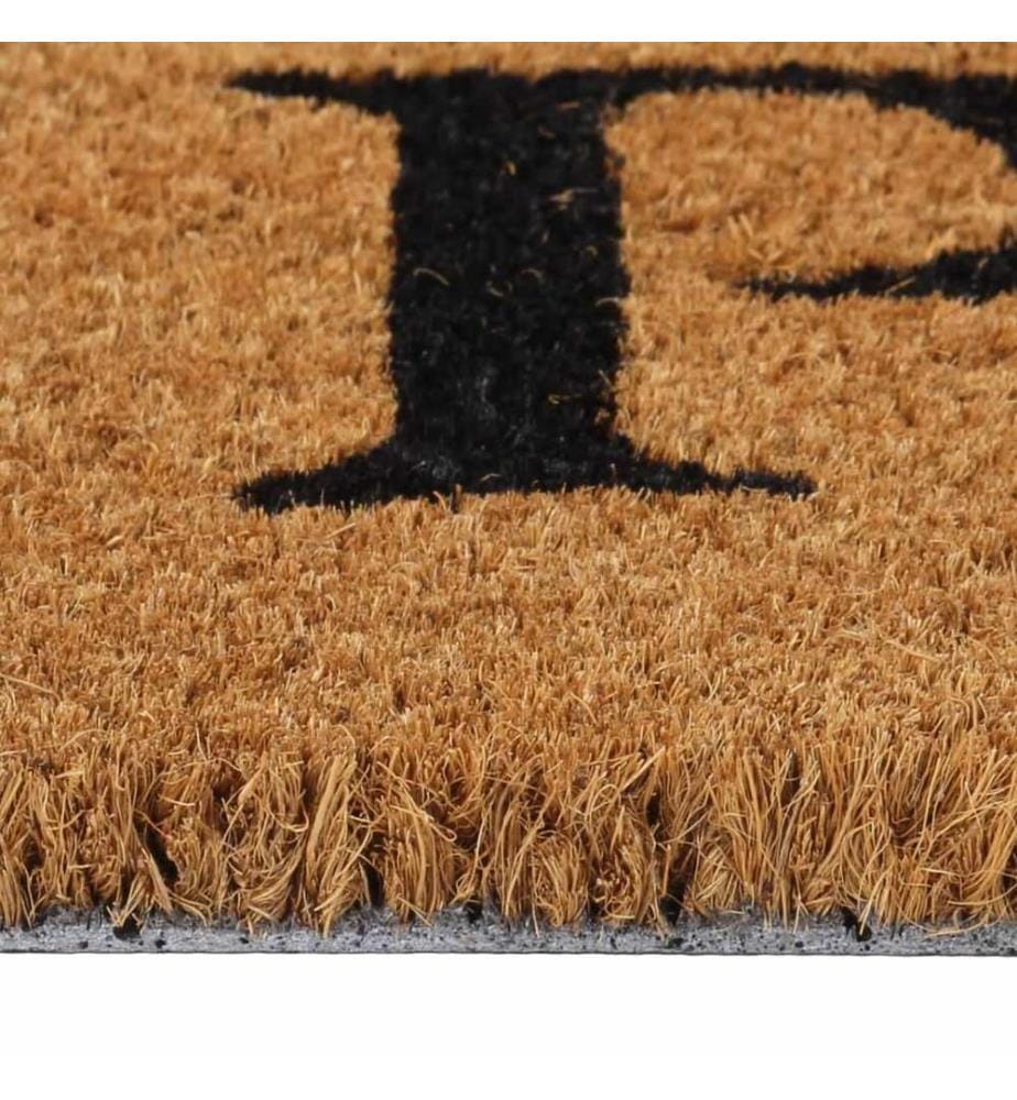 Doormat Natural 40x60 cm Tufted Coconut Fibre