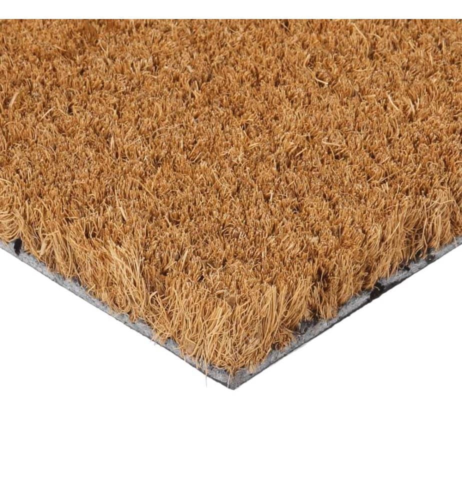 Doormat Natural 40x60 cm Tufted Coconut Fibre