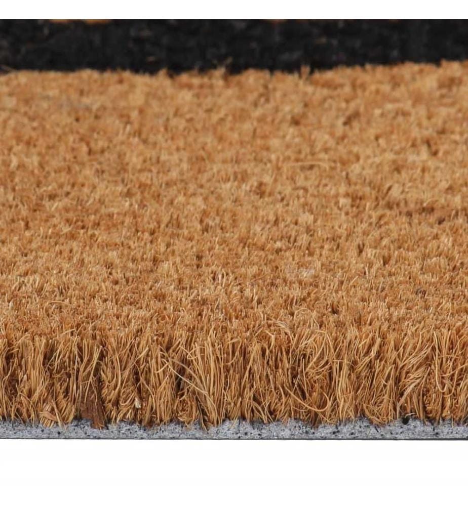 Doormat Natural 40x60 cm Tufted Coconut Fibre