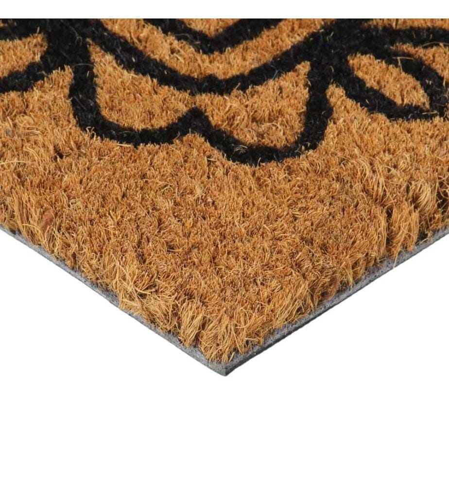 Fussmatte Natur 45x75 cm Kokosfaser Getuftet