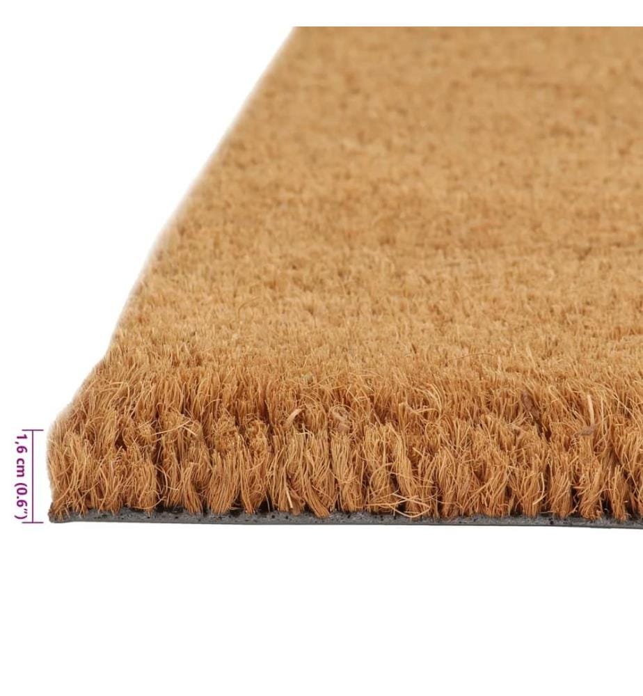 Fussmatte Natur 50x80 cm Kokosfaser Getuftet
