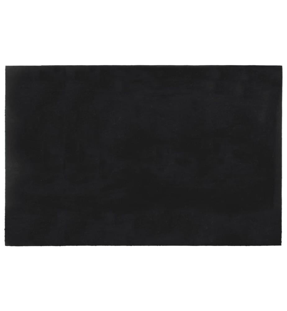 Fussmatte Dunkelgrau 65x100 cm Kokosfaser Getuftet