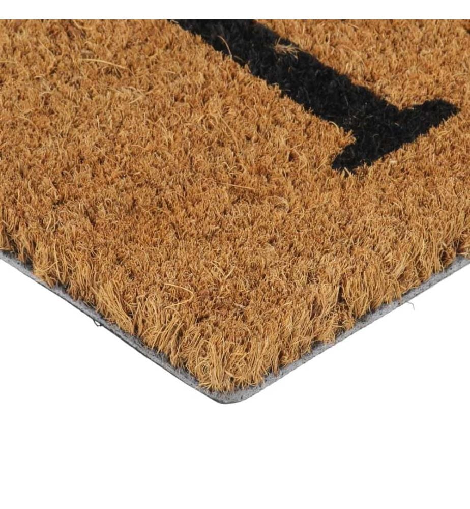Fussmatte Natur 40x60 cm Kokosfaser Getuftet