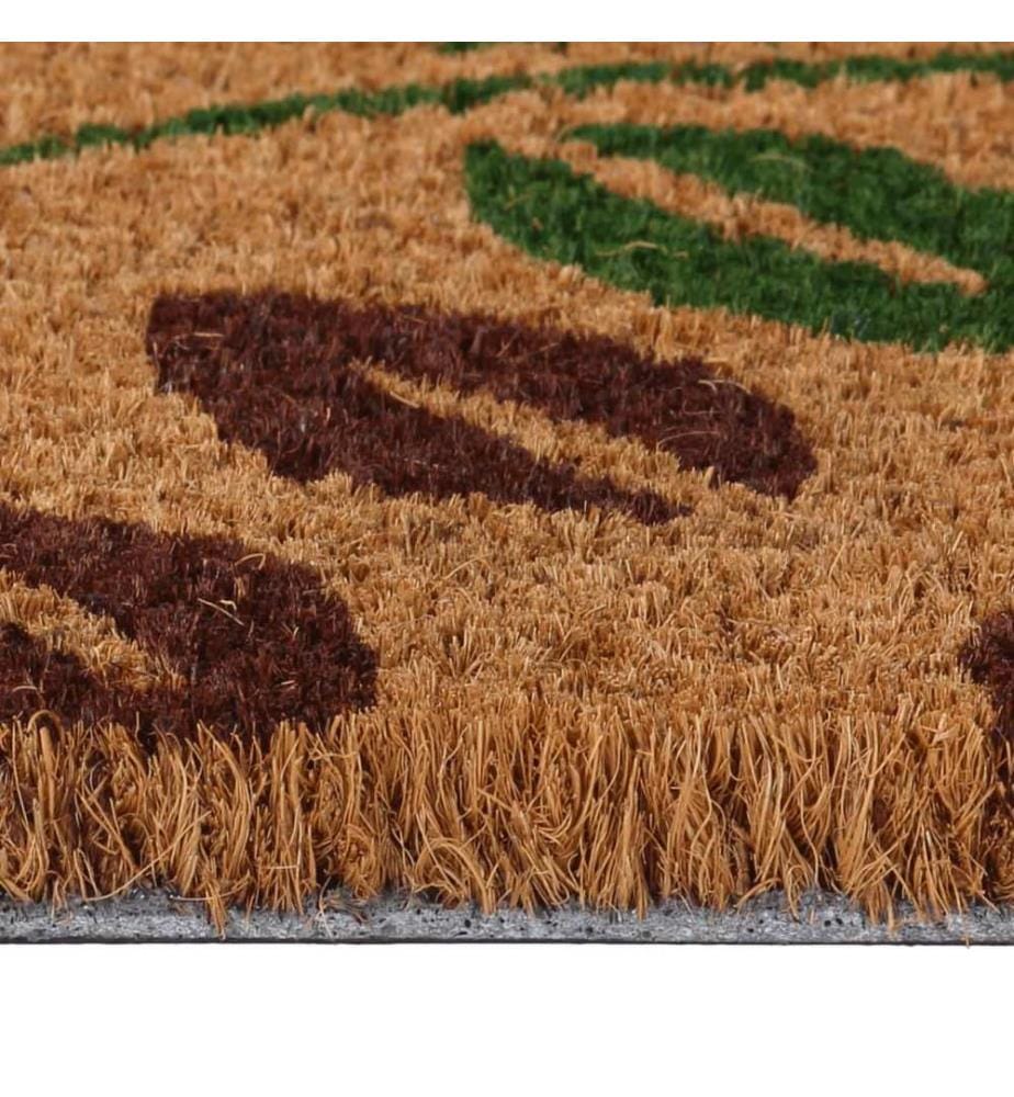 Doormat Natural 40x60 cm Tufted Coconut Fibre