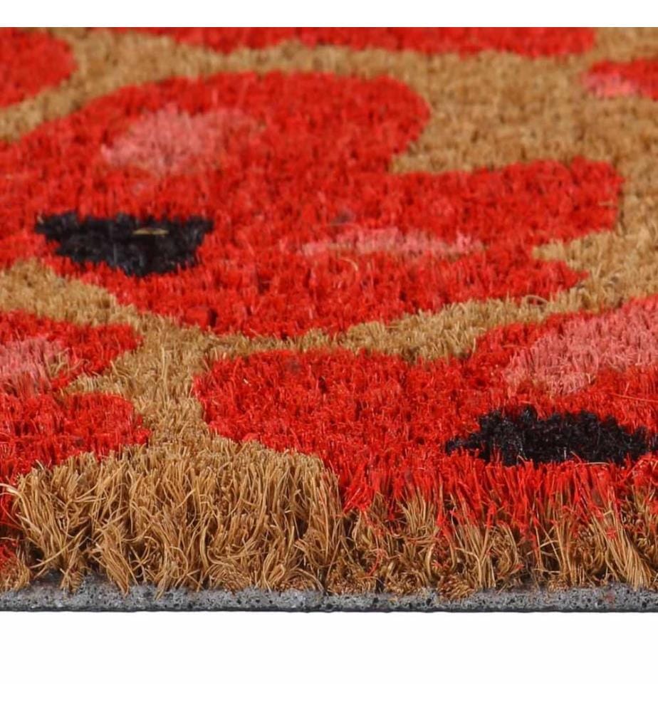 Doormat Natural 40x60 cm Tufted Coconut Fibre