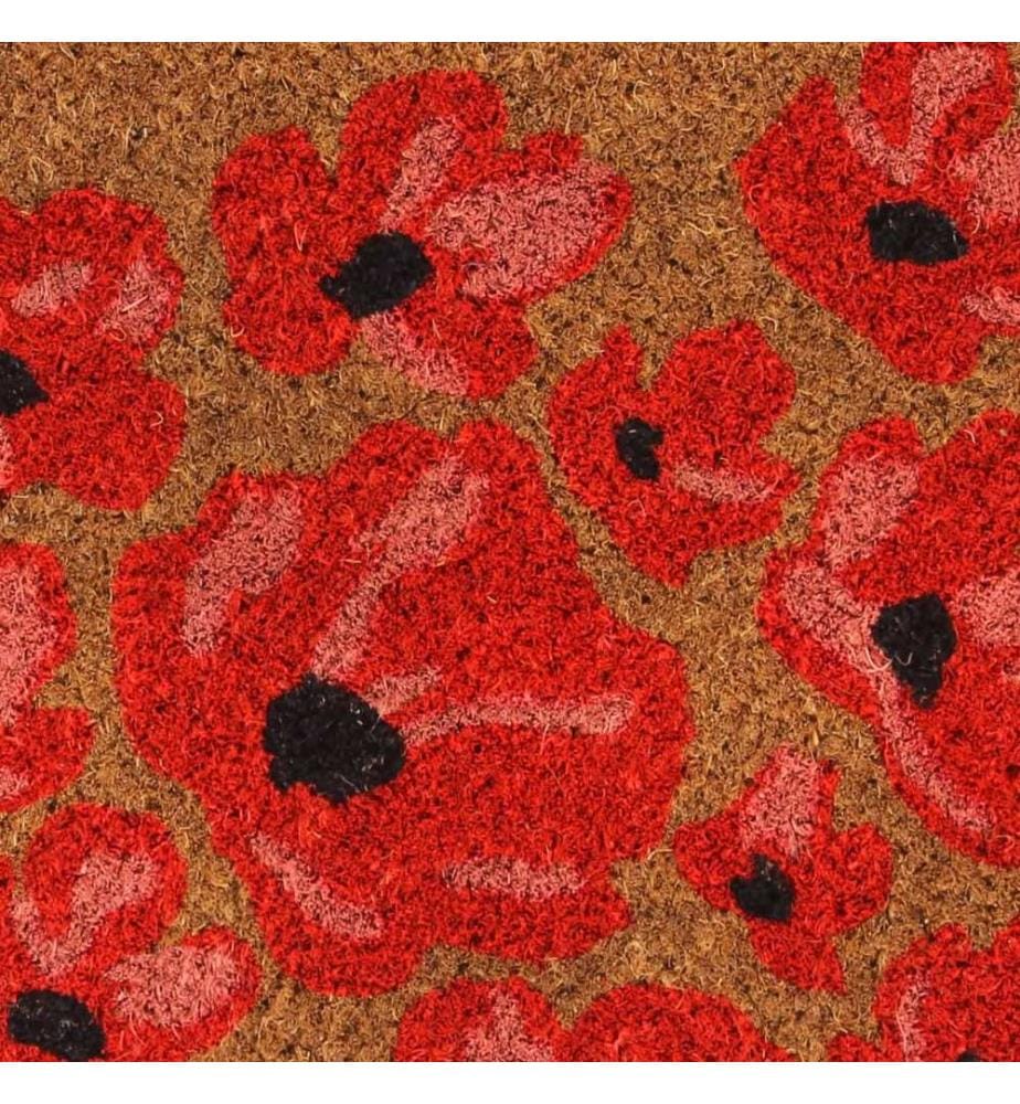 Doormat Natural 40x60 cm Tufted Coconut Fibre