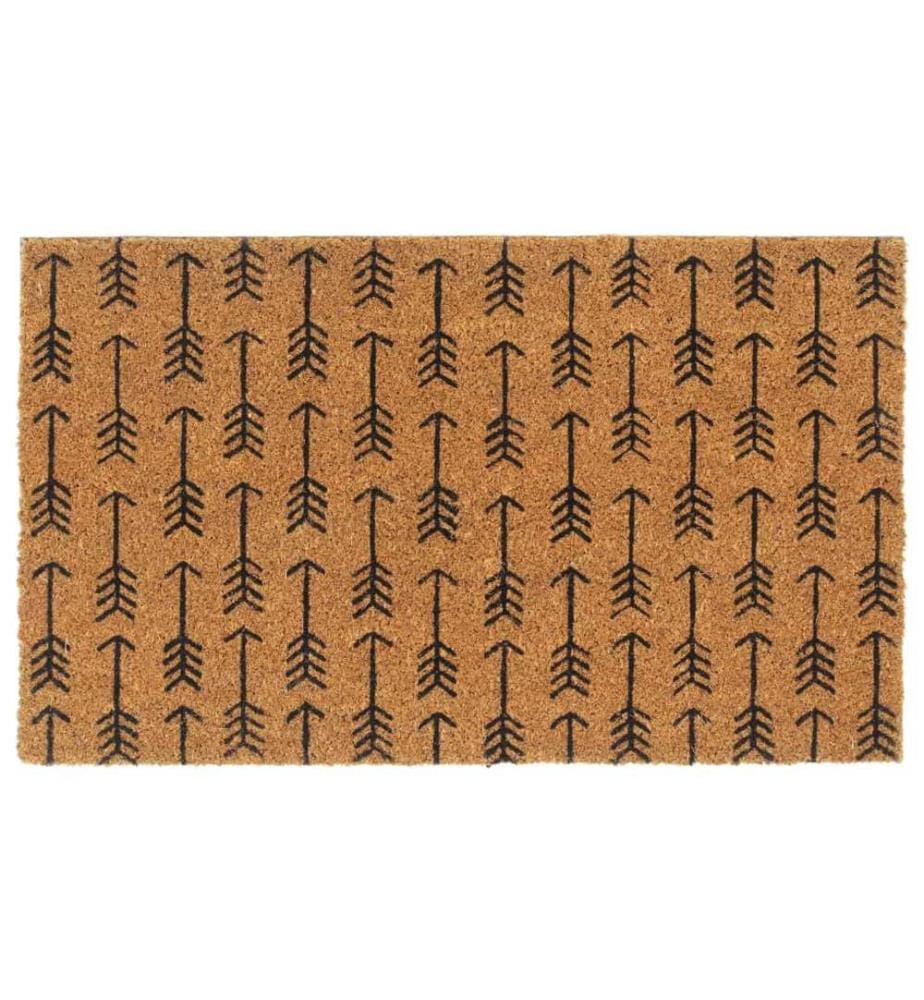 Fussmatte Natur 45x75 cm Kokosfaser Getuftet