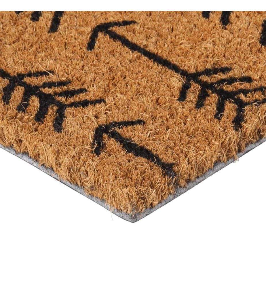 Fussmatte Natur 45x75 cm Kokosfaser Getuftet